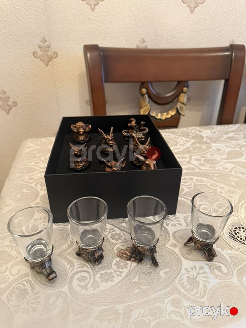 Fiqur, Metal, rəng - Qara — Mallar, Bakı (3)