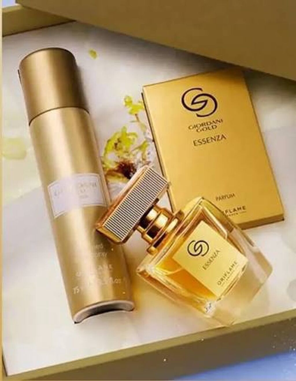 " Giordani Gold Essenza " parfüm dest Oriflame. Parfüm, beden kremi — Gözəllik və sağlamlıq, Novxanı (2)