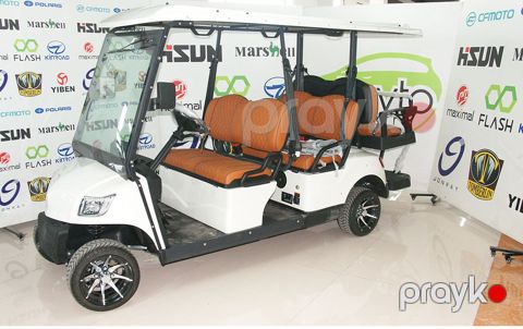 Qolf cart satılır el avto DG-M4+2 6 nəfərlik — Bakı