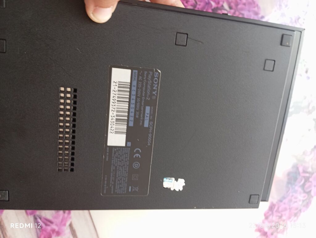 Sony PlayStation 2 Slim (SCPH-90004) - Rəsmi Sony PS2 Slim konsolu — Elektronika, Bakı (2)