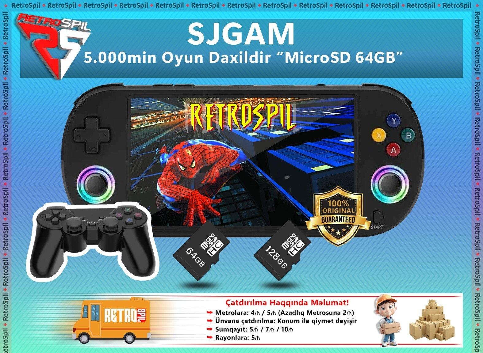 SJGAM M22 Pro Retro Oyun Konsolu