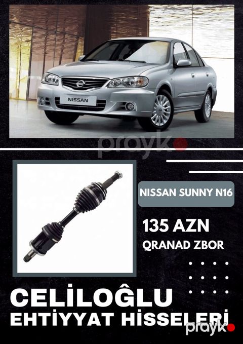Nissan Sunny N16 oynaqlı birləşmə dəsti