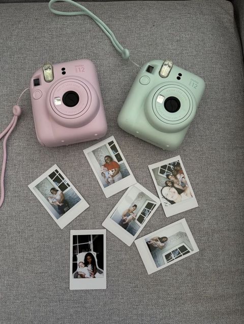Fujifilm Instax Mini 12 instant fotoaparatlar - Rənglər: pastel — Foto Video Texnika Company — Fotoaparatlar