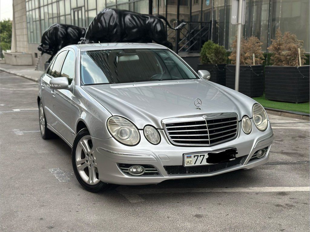 Mercedes E 220, 2.2 L, 2007 il, 312 427 km — Avtomobillər, Bakı (2)