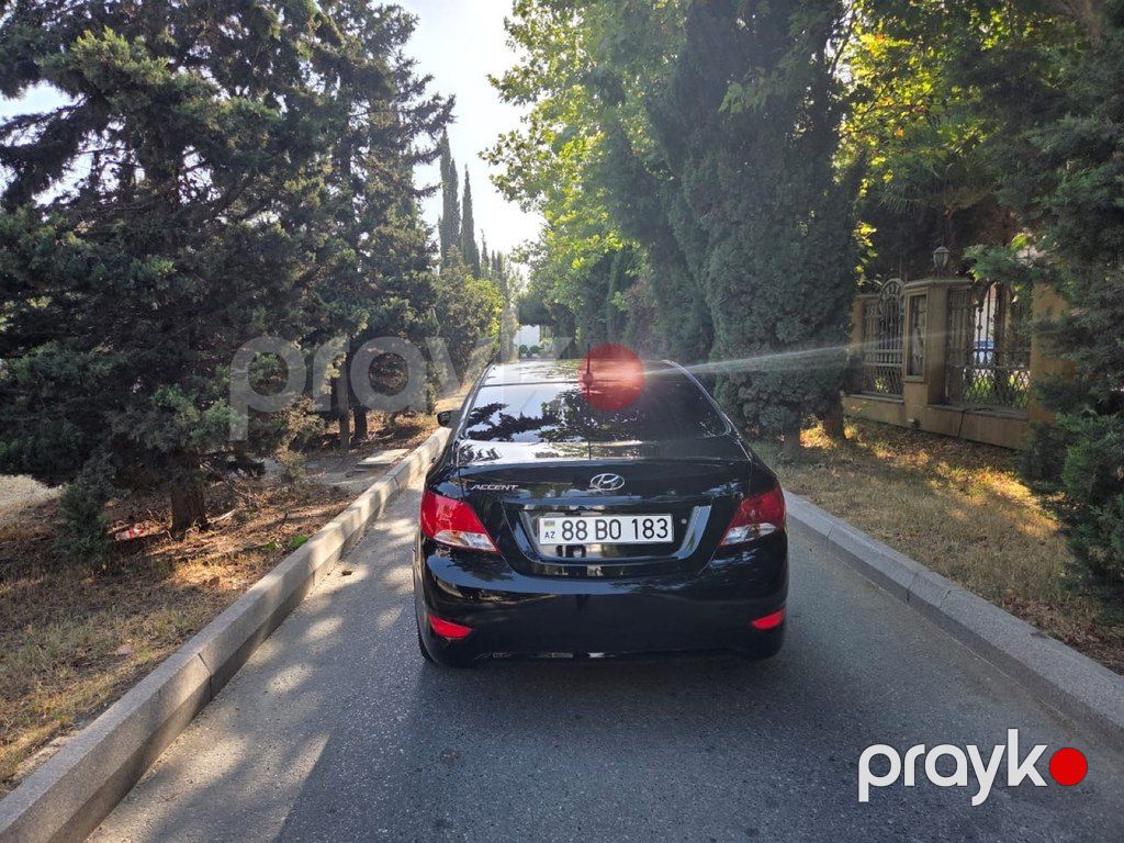 Hyundai Accent, 1.6 L, 2017 il, 121 000 km — Avtomobillər, Bakı (5)