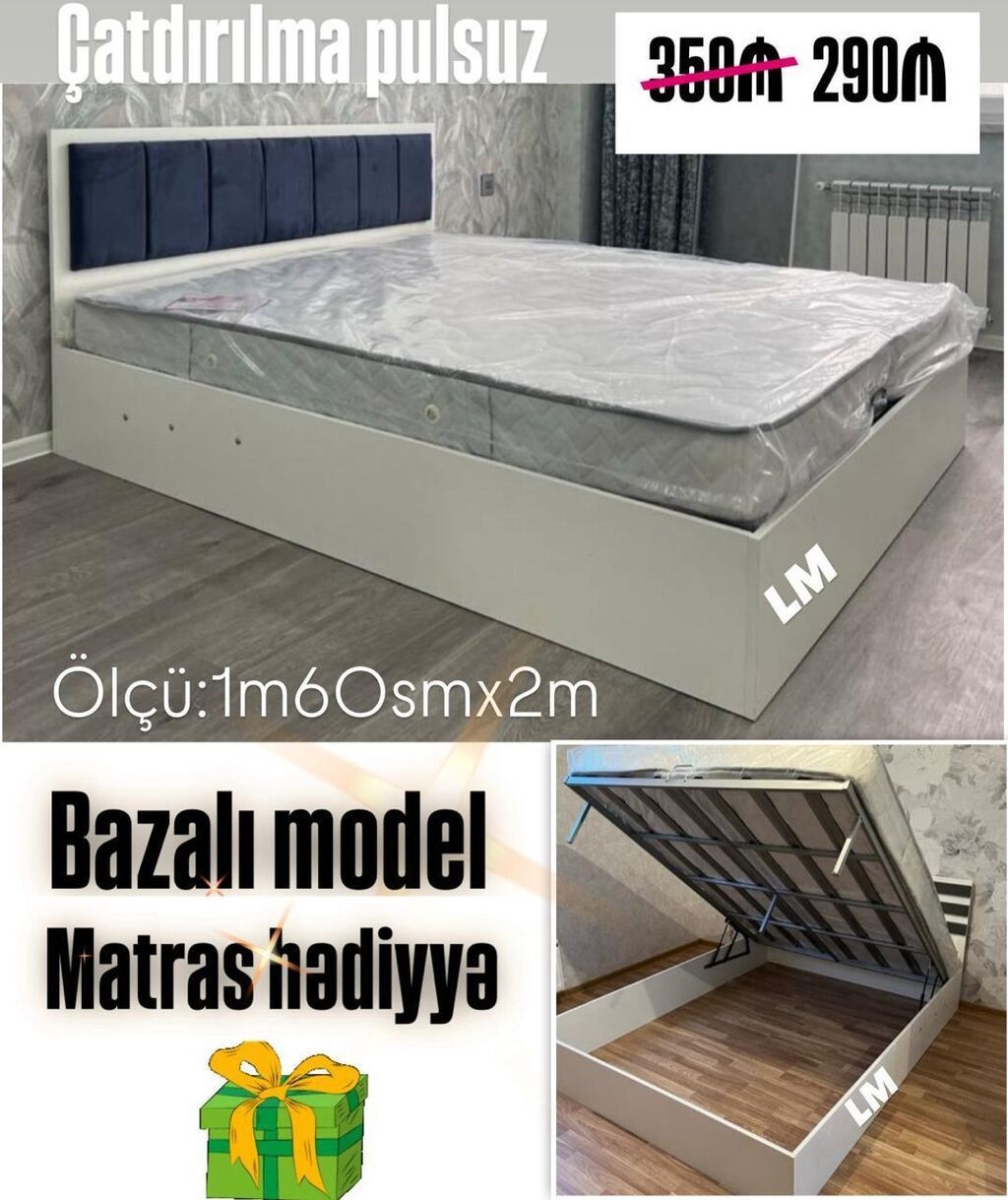 İkinəfərlik _* BAZALI TAXT*_ _*SİFARİŞLƏ VƏ YENİ*_ Qiymət : *290₼*