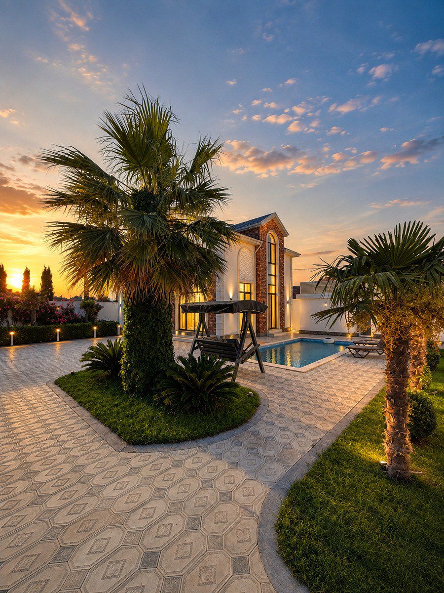 Satılır 5 otaqlı həyət evi/bağ evi 210 m² — Ev, villa, Bakı (8)