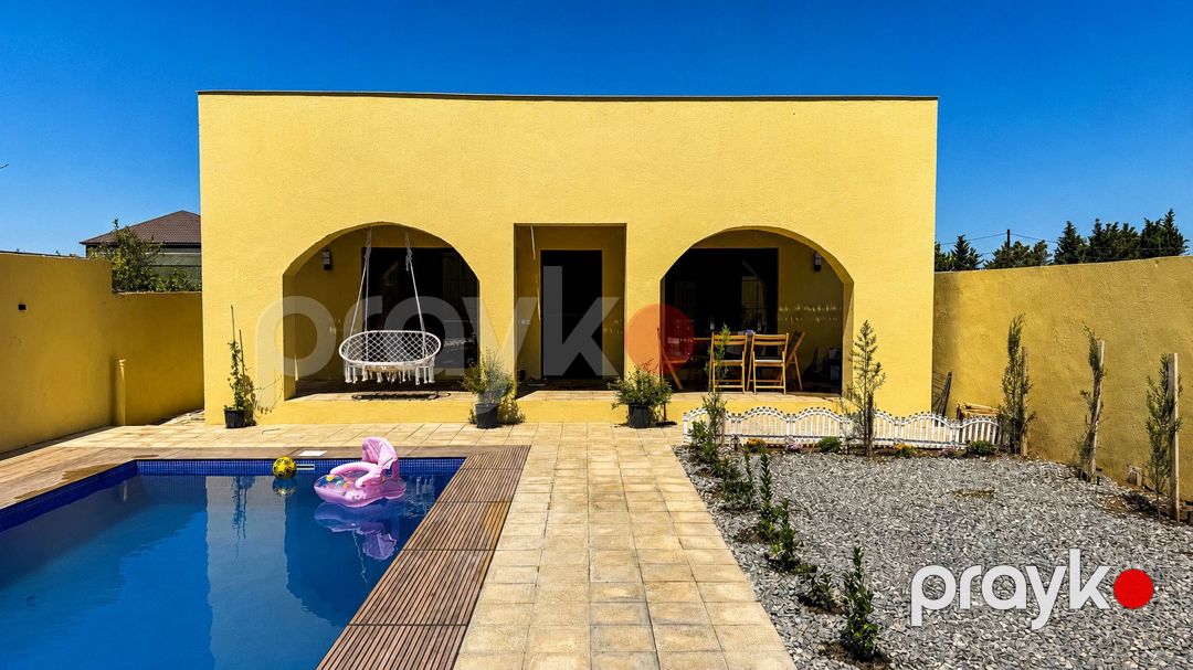 Satılır 3 otaqlı həyət evi/bağ evi 100 m² — Ev, villa, Bakı (5)