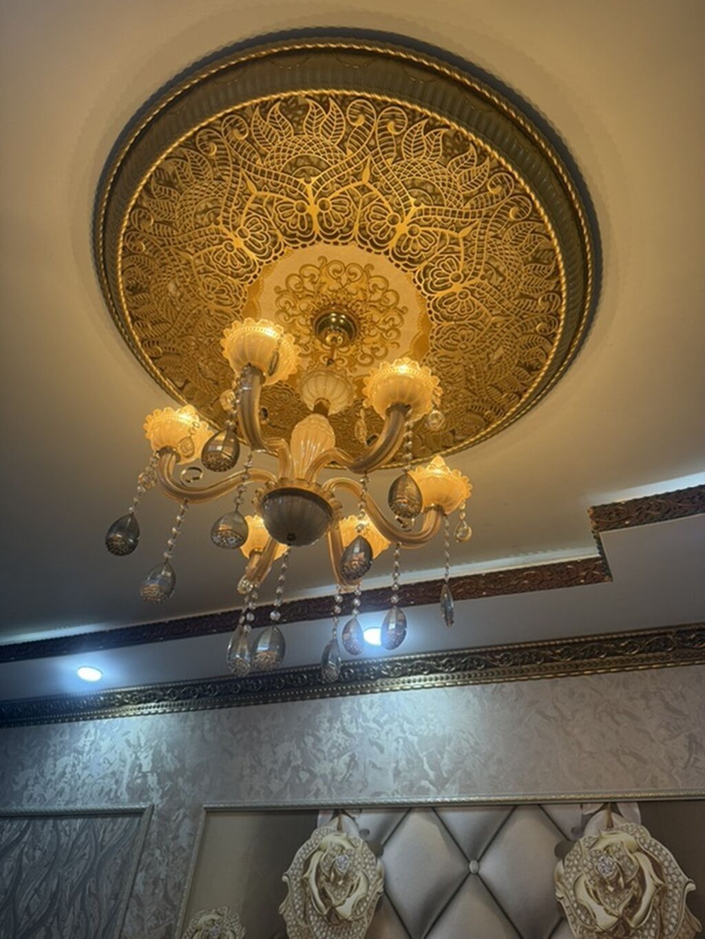 Çılçıraq, 6 lampa, Metal — İşıqlandırma, Masazır (2)