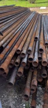 Diyametri 76 lıq rusun boruları boyları 4 metre 6 metrə stenka 5mm bir — Ramilə