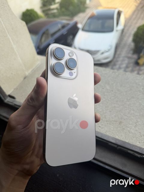 IPhone 16 Pro, 128 GB, Desert Titanium, Zəmanət, Simsiz şarj, Face ID