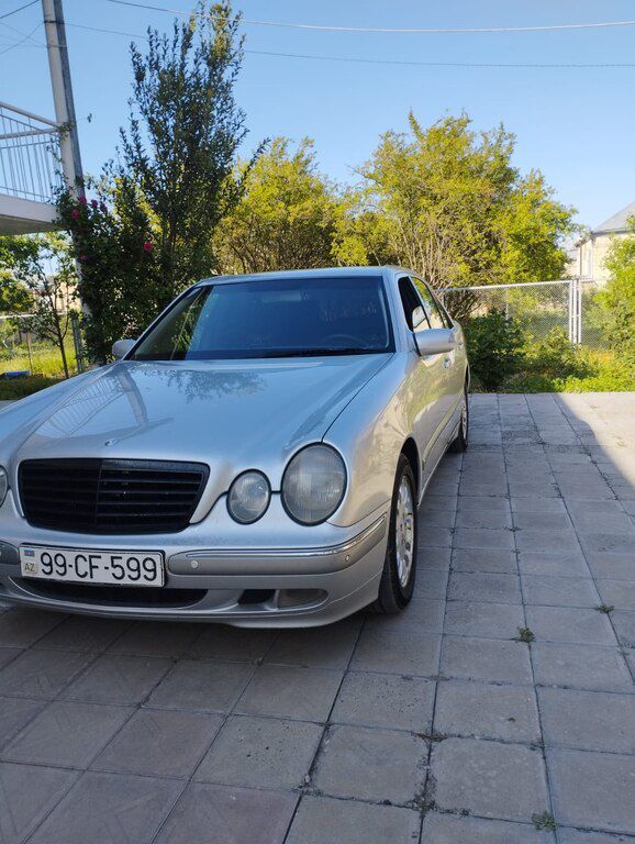 Mercedes E 240, 2.6 L, 2000 il, 380 000 km — Avtomobillər, Ağcabədi (3)