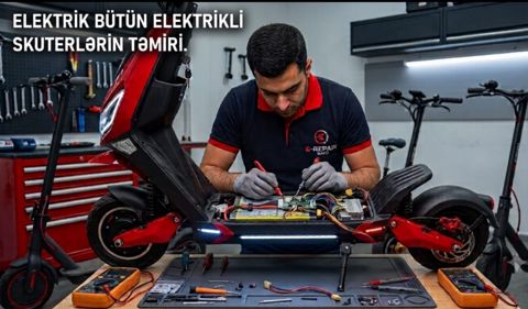 Skuterlərin təmiri — Bakı