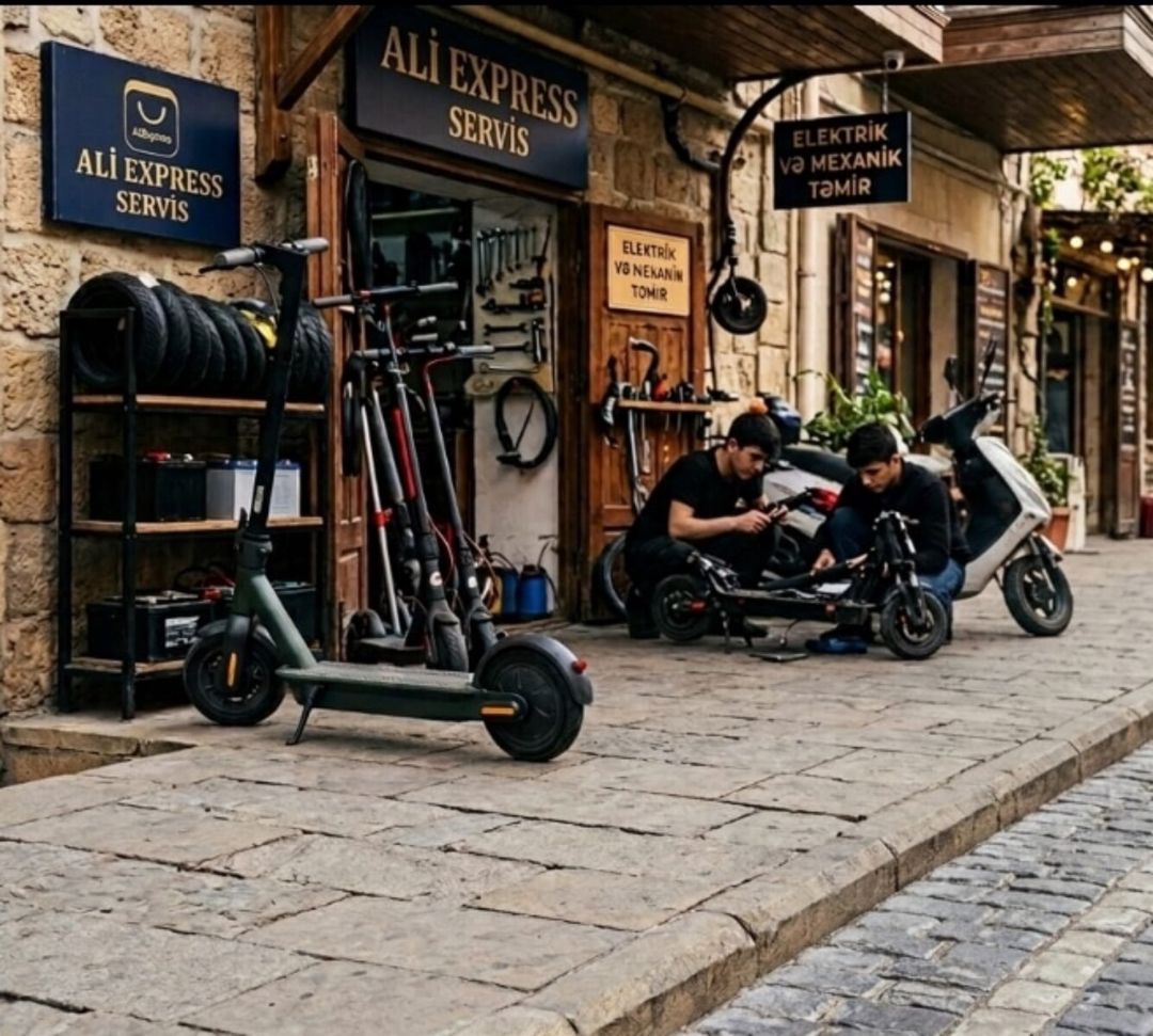 Skuterlərin təmiri — Təmir və inşaat, Bakı (3)