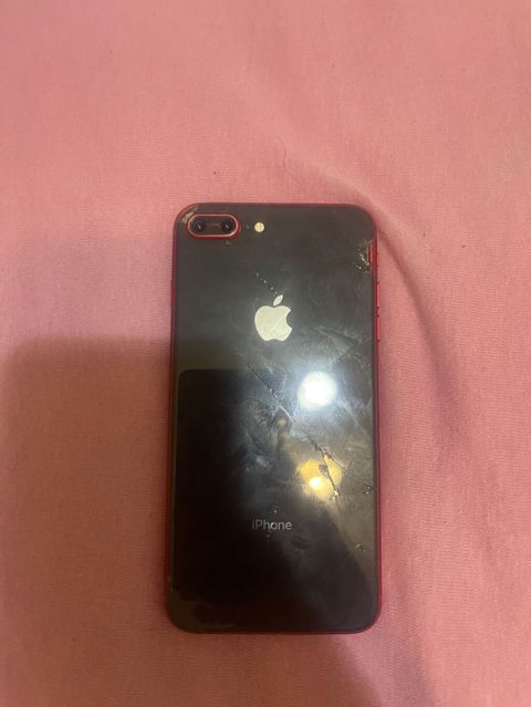 IPhone 8 Plus, 64 GB, Qırmızı, Qırıq