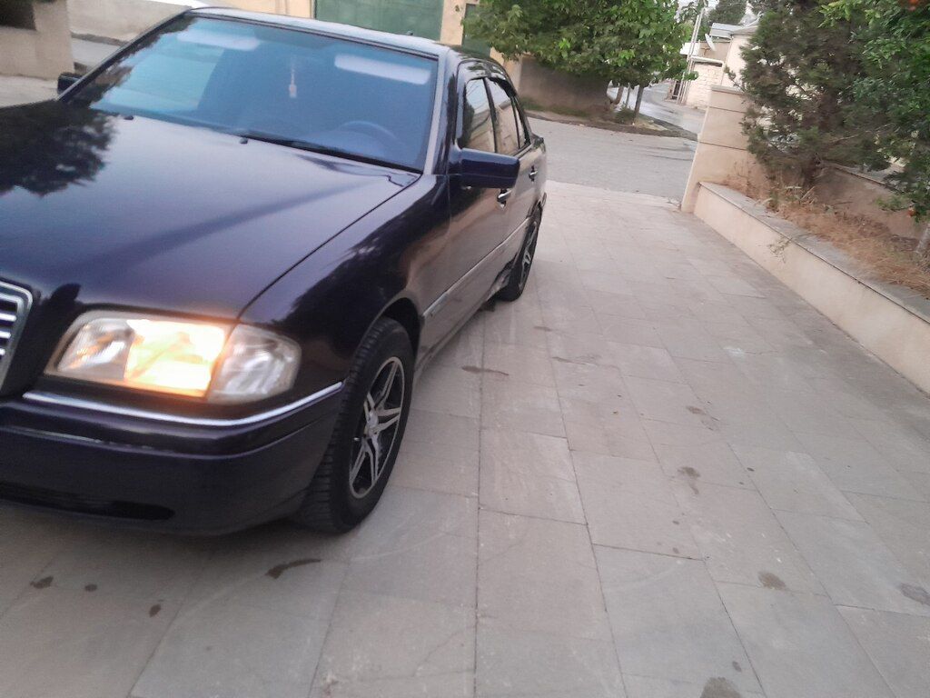 Mercedes C 180, 1.8 L, 1996 il, 383 000 km — Avtomobillər, Bakı (6)