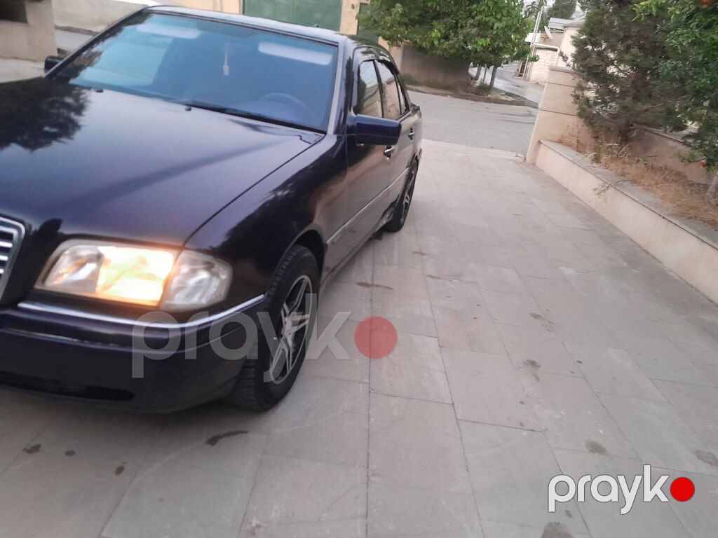 Mercedes C 180, 1.8 L, 1996 il, 383 000 km — Avtomobillər, Bakı (6)
