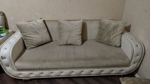 İşlənmiş, 2 kreslo, Divan, Bazasız, Açılan