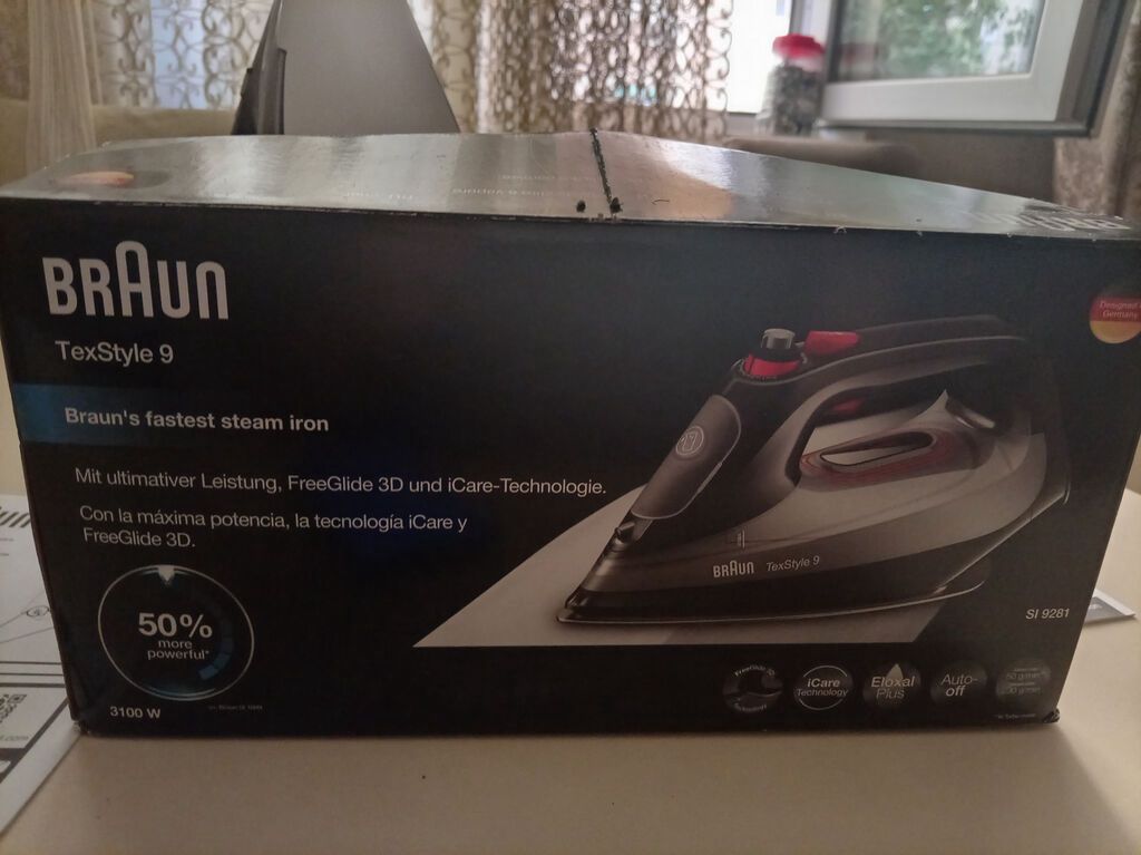 Braun TexStyle 9 buxarlı ütü - Mağaza: Kontakt Home-dan alınıb (260 — Elektronika, Bakı (3)
