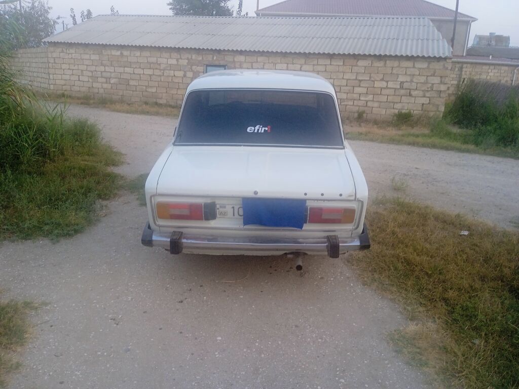 VAZ 2106, ağ rəngli sedan Xüsusiyyətlər: - Kuzov: 4 qapılı sedan — Avtomobillər, Sanqaçal (7)