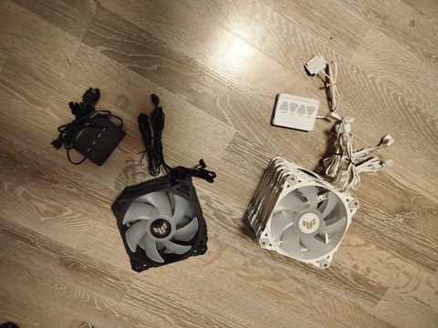 ASUS TUF Gaming TF120 3x kit RGB WH/BK