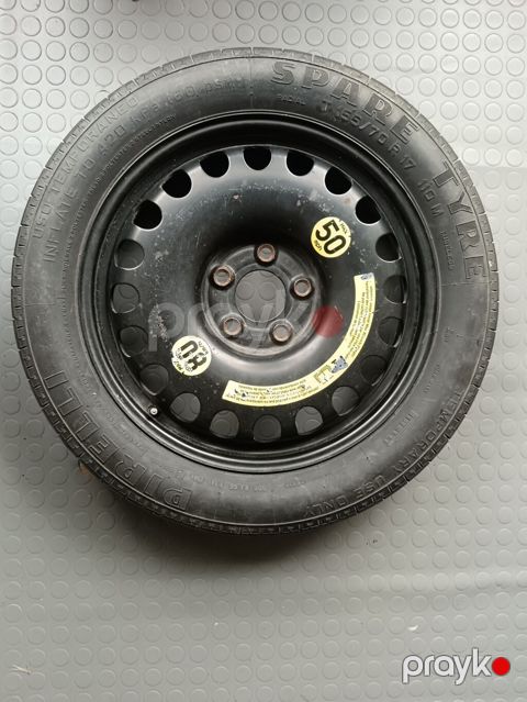 Pirelli “Spare Tyre” ehtiyat təkər və polad disk komplekti. W211
