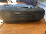 Sony portativ boombox – CD, kaset və radio Xüsusiyyətlər: - İki ədəd — Товары
