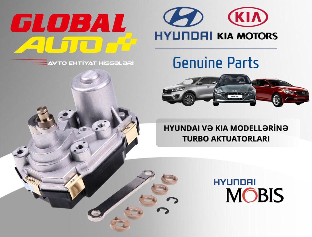 Hyundai, Kia turbo aktuatorları — Ehtiyat hissələri və aksesuarlar, Bakı
