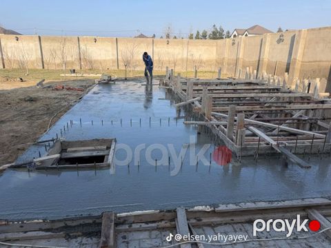 Monolit beton tökmə və armatur-kalıp xidməti - Bünövrə, kəmər, kolon — Masallı