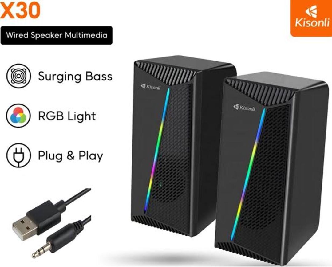 İşıqlı dinamik "Kisonli X30" — Elektronika, Bakı (3)