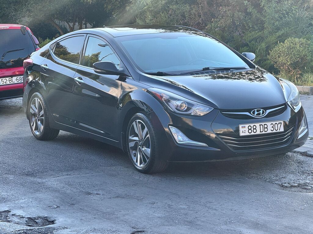 Hyundai Elantra: 1.8 l | 2014 il Sedan — Avtomobillər, İmişli (7)
