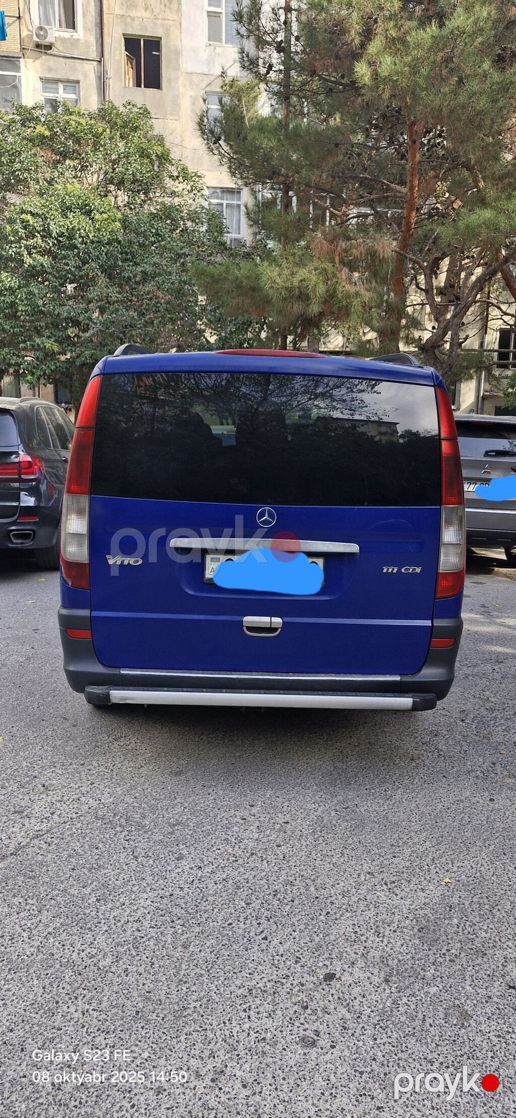 Mercedes-Benz Vito: 2.2 l | 2006 il Mikroavtobus 06-AE-125 — Avto, Bakı (3)