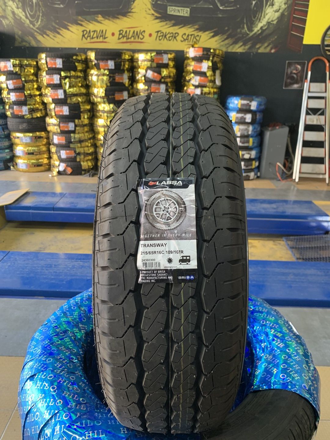 Lassa transway 2 şinləri 215/75 R16C — Ehtiyat hissələri və aksesuarlar, Bakı (4)