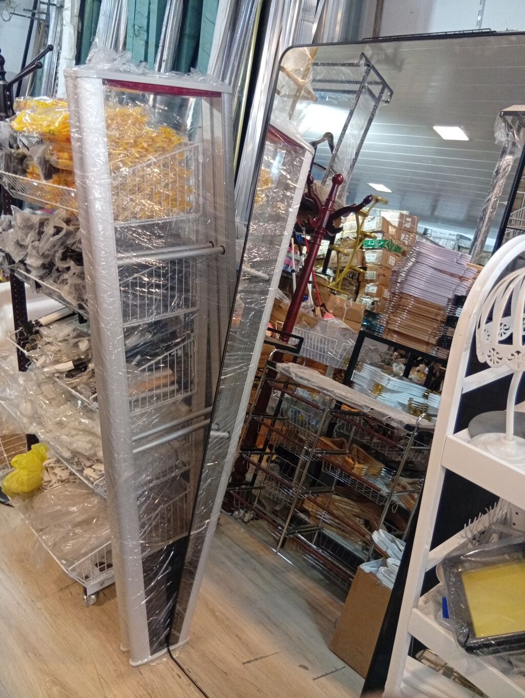 Güzgü Döşəmə üstü, Düzbucaqlı, Sadə, Çərçivə ilə — Mallar, Bakı