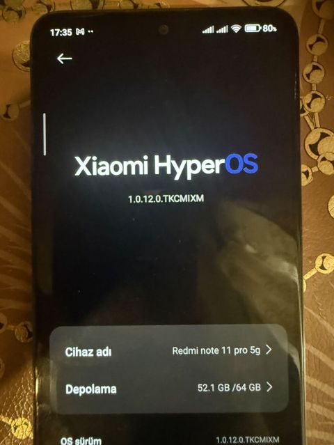 Redmi Note 11 Pro, 64 GB, İki sim kartlı