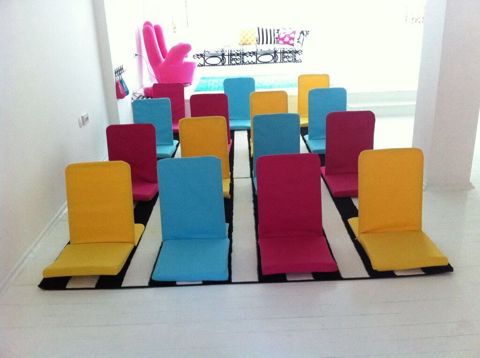 Meditasyon Sull Park Plaj Bahçe Qatlanabilən döşəmə oturacaqları –