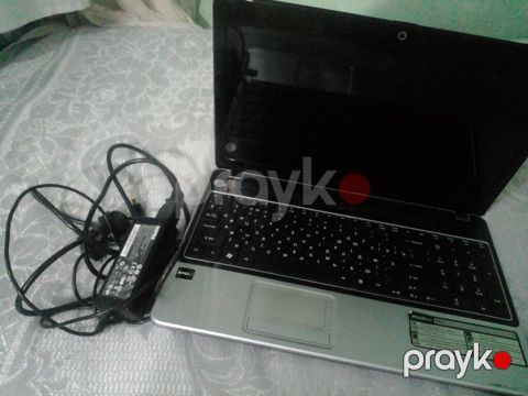 Acer eMachines E527 noutbuk - Ekran: 15.6" LCD - Prosessor: AMD — Digah