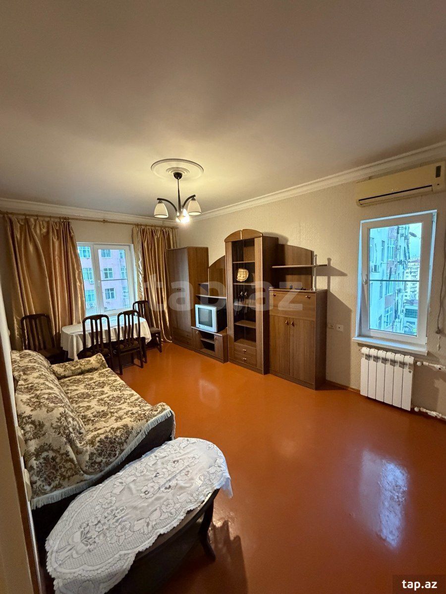 2-otaqlı mənzil kirayə verilir, Yeni Yasamal qəs., 50 m² — Daşınmaz əmlak, Bakı