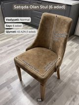 Mətbəx və ya qonaq otağı üçün rahat stol-stul modeli. Xüsusiyyətlər — Chairs