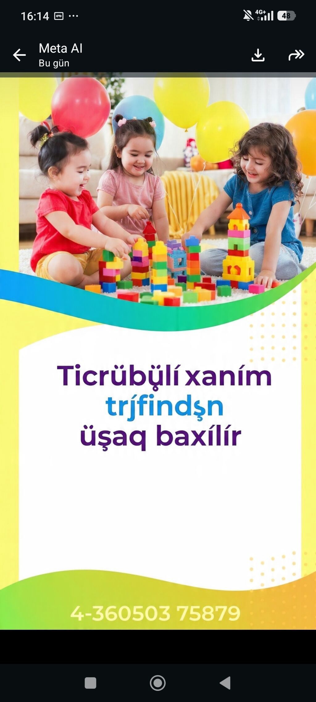 Uşaq və yaşlı baxımı xidməti - Evdə peşəkar uşaq baxımı: təhlükəsiz — Xidmətlər, Ağcabədi (3)