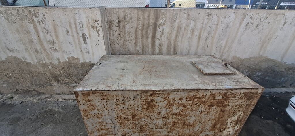 Metal yanacaq/smayazka (çən/konteyner) - qalın divarlı polad, 2,0–2,2 m — Tullantı konteynerləri, Bakı (3)