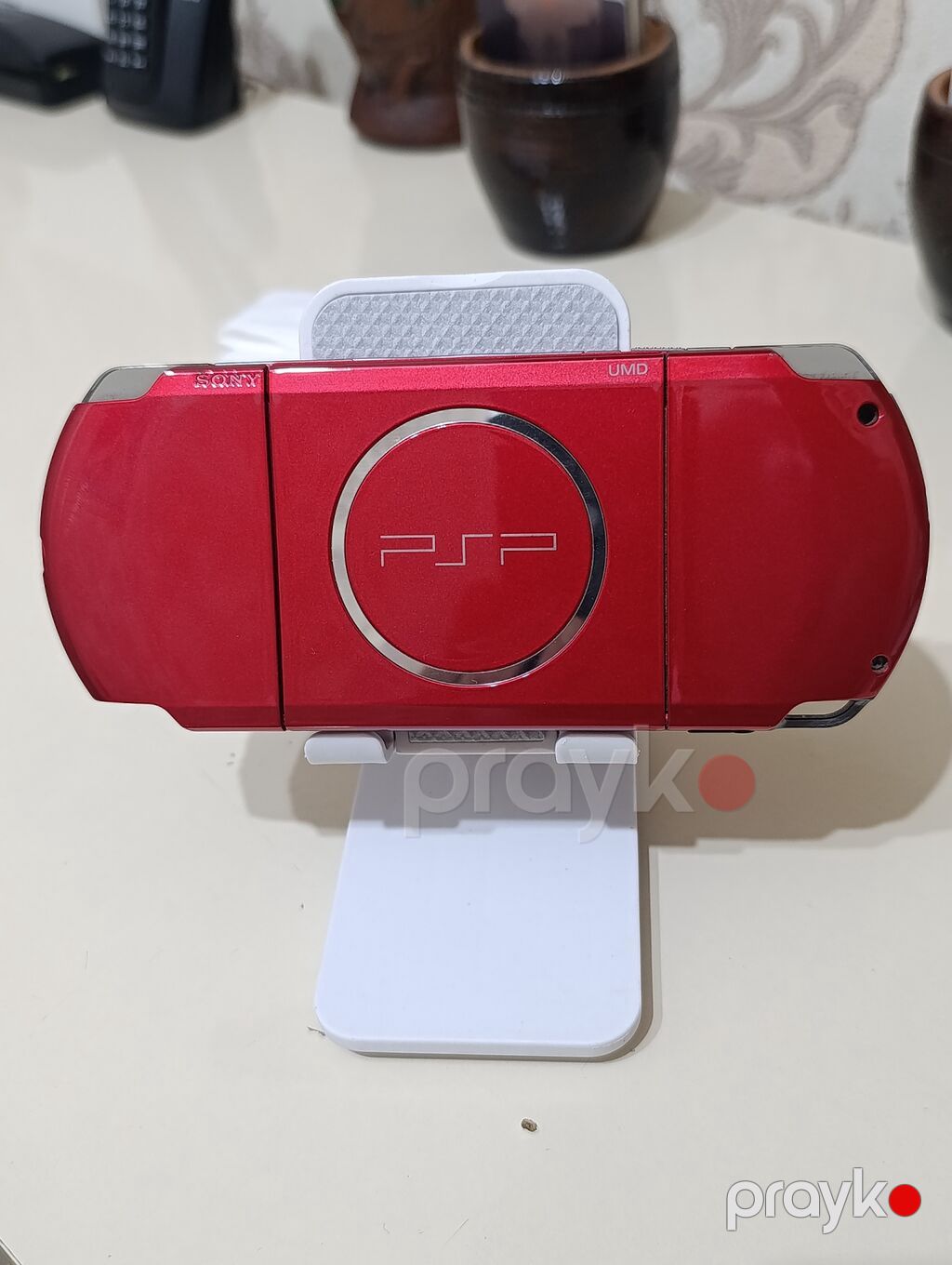 Sony PSP (PlayStation Portable) – qırmızı rəng 3004 heç bir problemi — Elektronika, Digah (4)