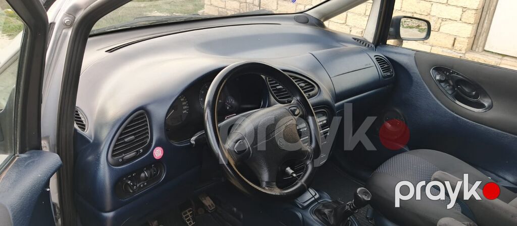 Volkswagen Sharan miniven - Kuzov: gümüşü rəng, 5 qapı, relslərlə dam — Avtomobillər, Sumqayıt (5)