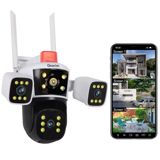 4G tam simsiz solar PTZ360° 4 kamera 8MP/4K+64GB — Provision Electronics — Системы безопасности