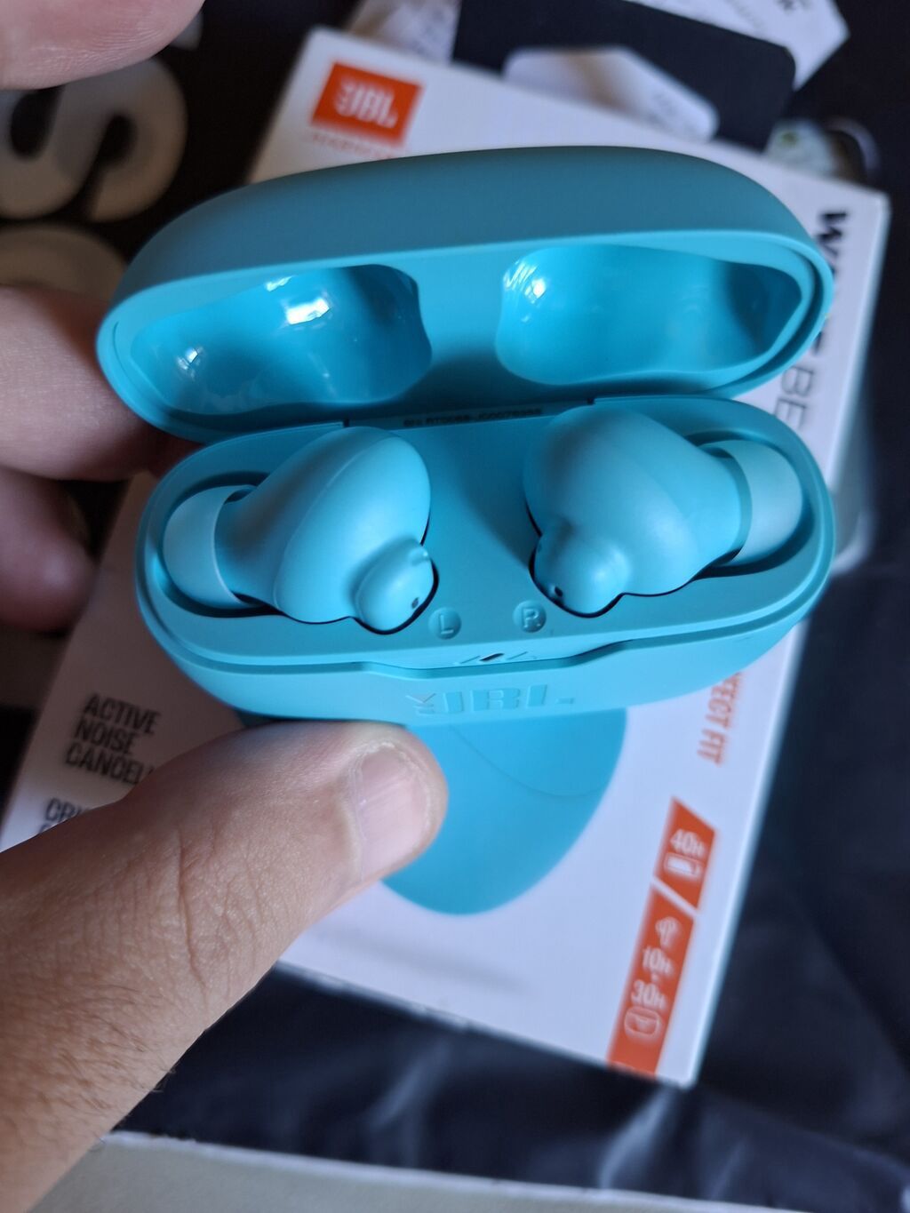 İşlənmiş Simsiz (Bluetooth) Qulaqcıqlar, JBL, rəng - Mavi — Qulaqcıqlar, Bakı (2)