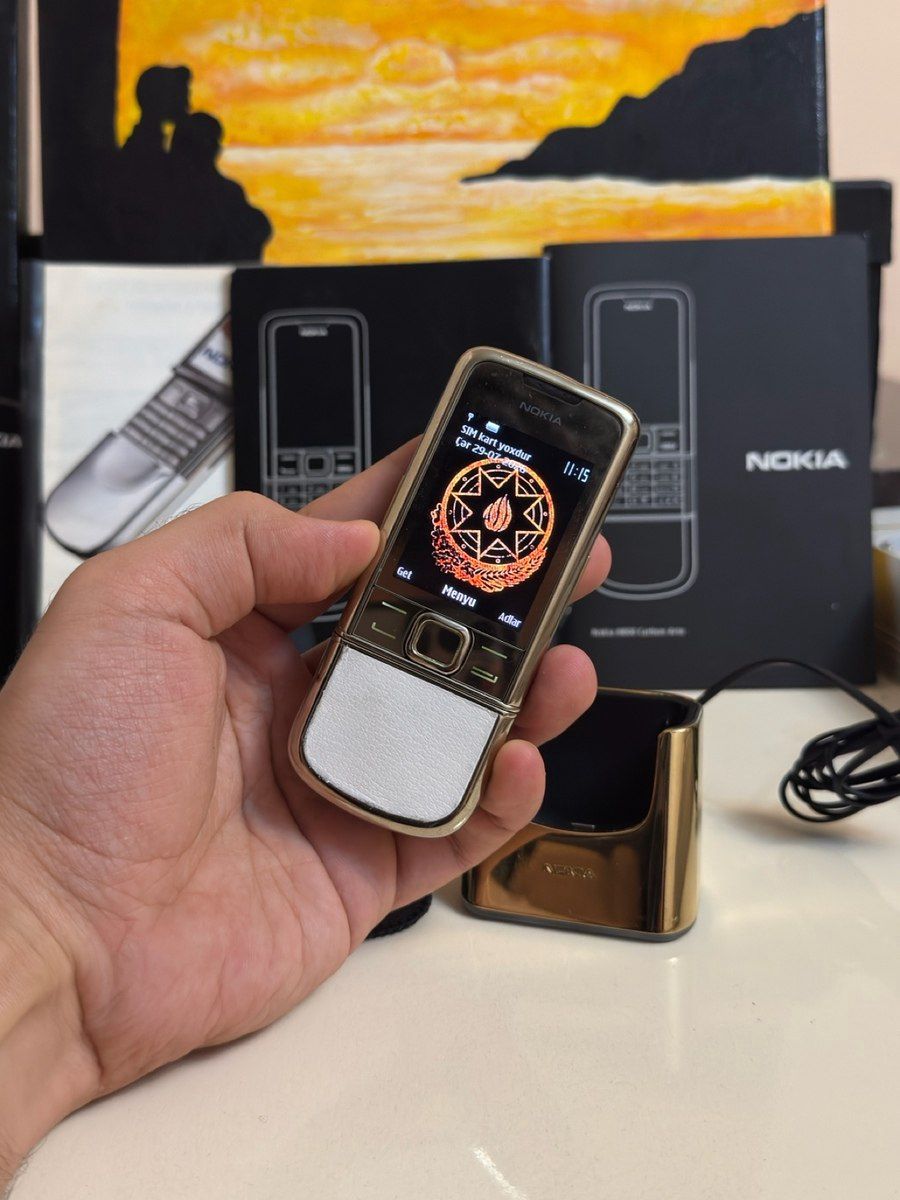 Nokia 8800 Gold Arte — Telefonlar və qadjetlər, Bakı (6)