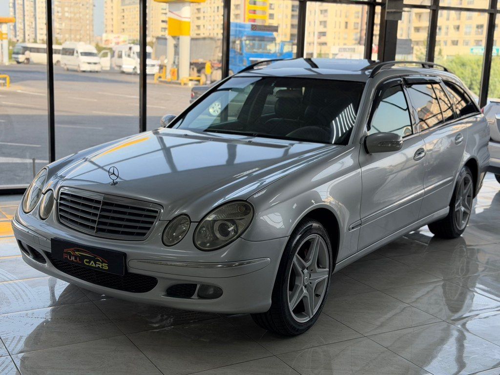 Mercedes E 220, 2.2 L, 2003 il, 387 564 km — Avtomobillər, Sumqayıt (5)