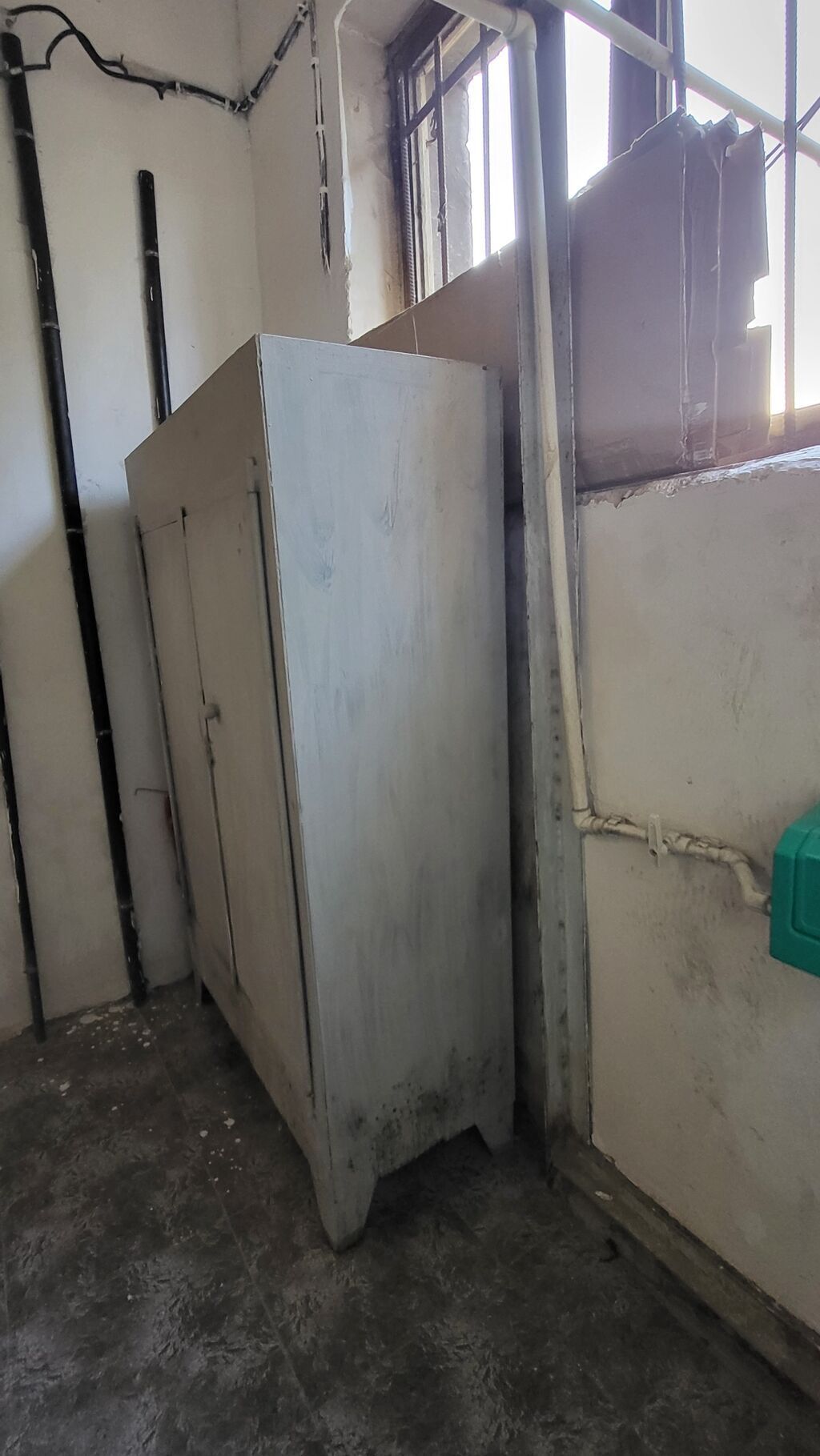 Metal anbar dolabı - Material: qalın metal/gövdə, iki qapılı - Rəng — Mallar, Gəncə (2)