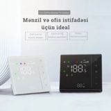 Ağıllı Fan Coil Termostatı Tuya WiFi (2-Pipe FCU) — Smart Touch