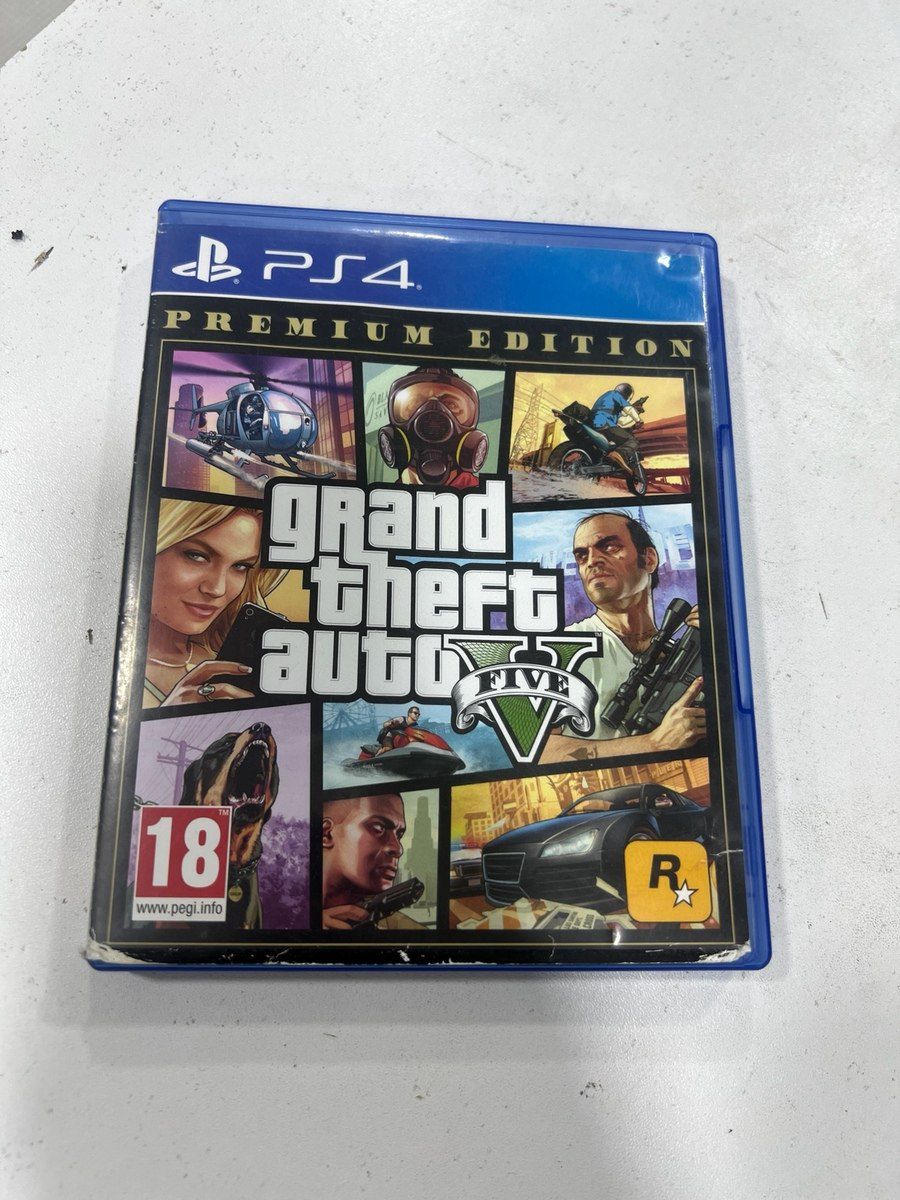 PS4 üçün GTA 5 oyun diski — Elektronika, Bakı